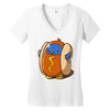 nationalhotdogday Women's V-Neck T-Shirt