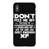 don't piss me off iPhoneX