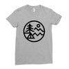 camp bold (for light) Ladies Fitted T-Shirt