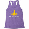 antisocial Racerback Tank
