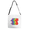 Goku Rainbow Adjustable Strap Totes