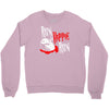 run hippie run Crewneck Sweatshirt