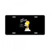 Homer Simpson License Plate