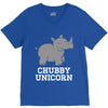chubby unicorn rhino V-Neck Tee