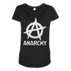 anarchy Maternity Scoop Neck T-shirt
