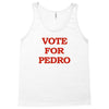 vote for pedro ringer t shirt napoleon dynamite ninja skills Tank Top