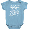 rusty motorcycles Baby Onesie