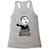 angriest boy in the world Racerback Tank