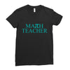 math teacher pi Ladies Fitted T-Shirt