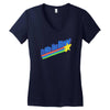 it's who you blow Women's V-Neck T-Shirt