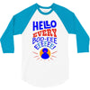 grover hello 3/4 Sleeve Shirt