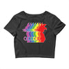 Goku Rainbow T-Shirt Crop Top