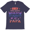 only the best dads get promoted to papa T-Shirt