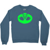 pj masks gekko symbol Crewneck Sweatshirt