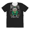 pug irish pub snorty mcpug's All Over Women's T-shirt