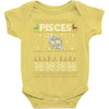pisces christmas ugly sweater Baby Onesie