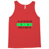 i'm just waiting for aliens to abduct me Tank Top