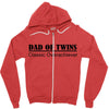 dad overachiever Zipper Hoodie