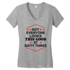 not everyone looks this good at sixty three Women's V-Neck T-Shirt