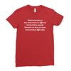 quote mining Ladies Fitted T-Shirt