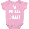 philly dilly Baby Onesie