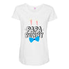 papa bunny Maternity Scoop Neck T-shirt