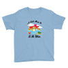 a turtle made it to the water Youth Tee