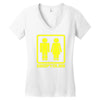 drop yours Women's V-Neck T-Shirt