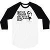 what would jeremy clarkson do 3/4 Sleeve Shirt