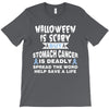 halloween is scary but stomach cancer is deadly spread the word lep sa T-Shirt
