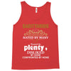 Sagittarius Hated By Many Wanted By Plenty Disliked By Some Confronted Tank Top