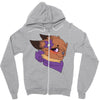 yeah you make me smile Zipper Hoodie