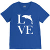 love dolphin V-Neck Tee