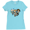 power knights Ladies Fitted T-Shirt