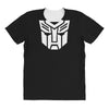 autobots printed All Over Women's T-shirt