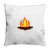 fire Throw Pillow