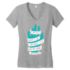 not what i am Women's V-Neck T-Shirt