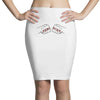 Feminist Hands Draft Pencil Skirts