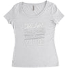dreams don't work Women's Triblend Scoop T-shirt