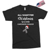 all i want for christmas is a cure carcinoid cancer Exclusive T-shirt