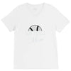 softball mom sequins V-Neck Tee
