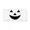 face pumpkin License Plate