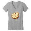 pizza Women's V-Neck T-Shirt
