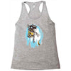 frozen banana Racerback Tank
