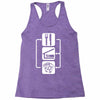 v2 eat sleep poker Racerback Tank
