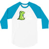 sad t rex 3/4 Sleeve Shirt