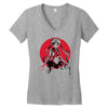 pretty guardian sumi e Women's V-Neck T-Shirt