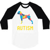 boxers support autism awareness 3/4 Sleeve Shirt
