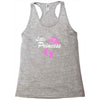 little princess gender reveal game Racerback Tank