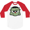 monster owls   frankenstein 3/4 Sleeve Shirt